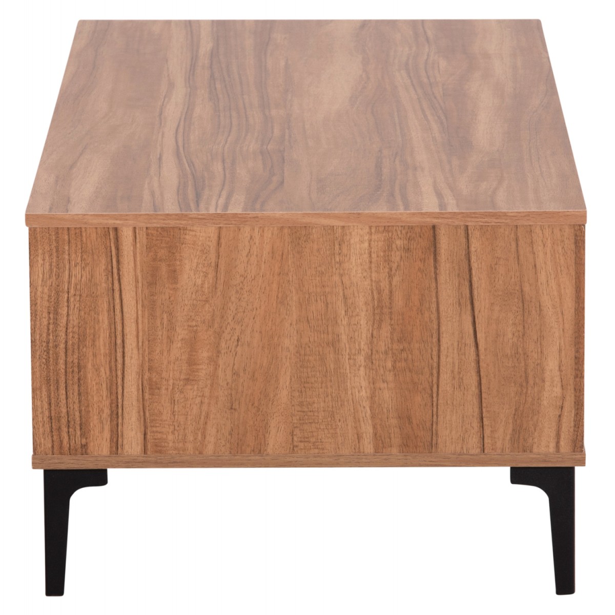 ΤΡΑΠΕΖΙ ΣΑΛΟΝΙΟΥ ΣΕΙΡΑ HARRY HM18007.01 ΜΕΛΑΜΙΝΗ ΦΥΣΙΚΟ ΞΥΛΟΥ-ΜΑΥΡΟ 110x60x43,5Υεκ.