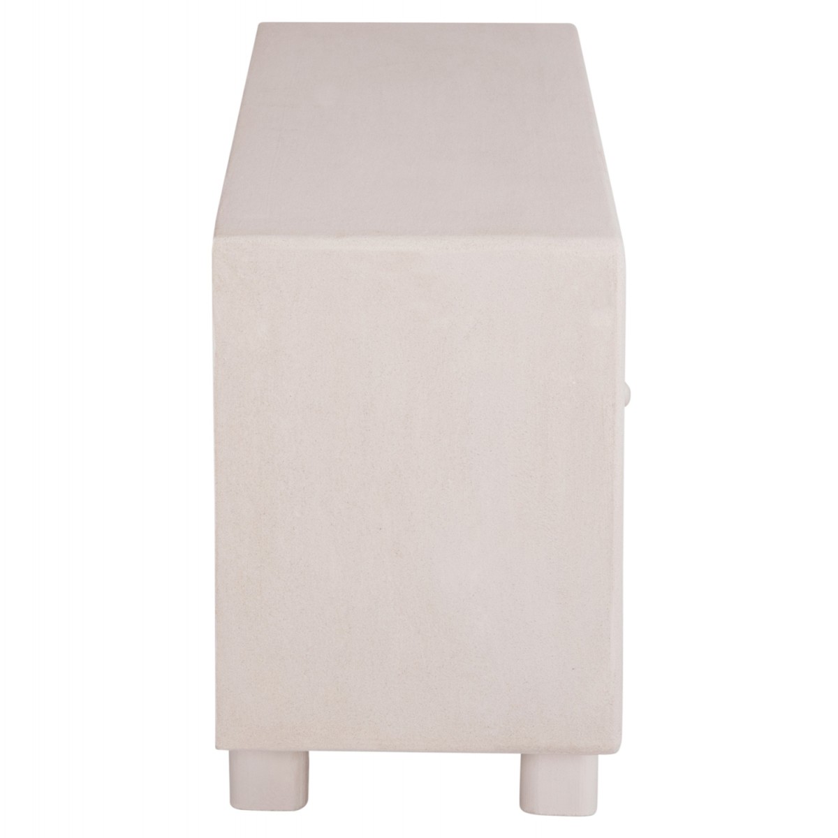 ΜΠΟΥΦΕΣ ΣΕΙΡΑ SANTORINI HM18068 MDF ΣΕ ΥΠΟΛΕΥΚΟ ΧΡΩΜΑ-3 ΠΟΡΤΕΣ 140x38x64Υεκ.