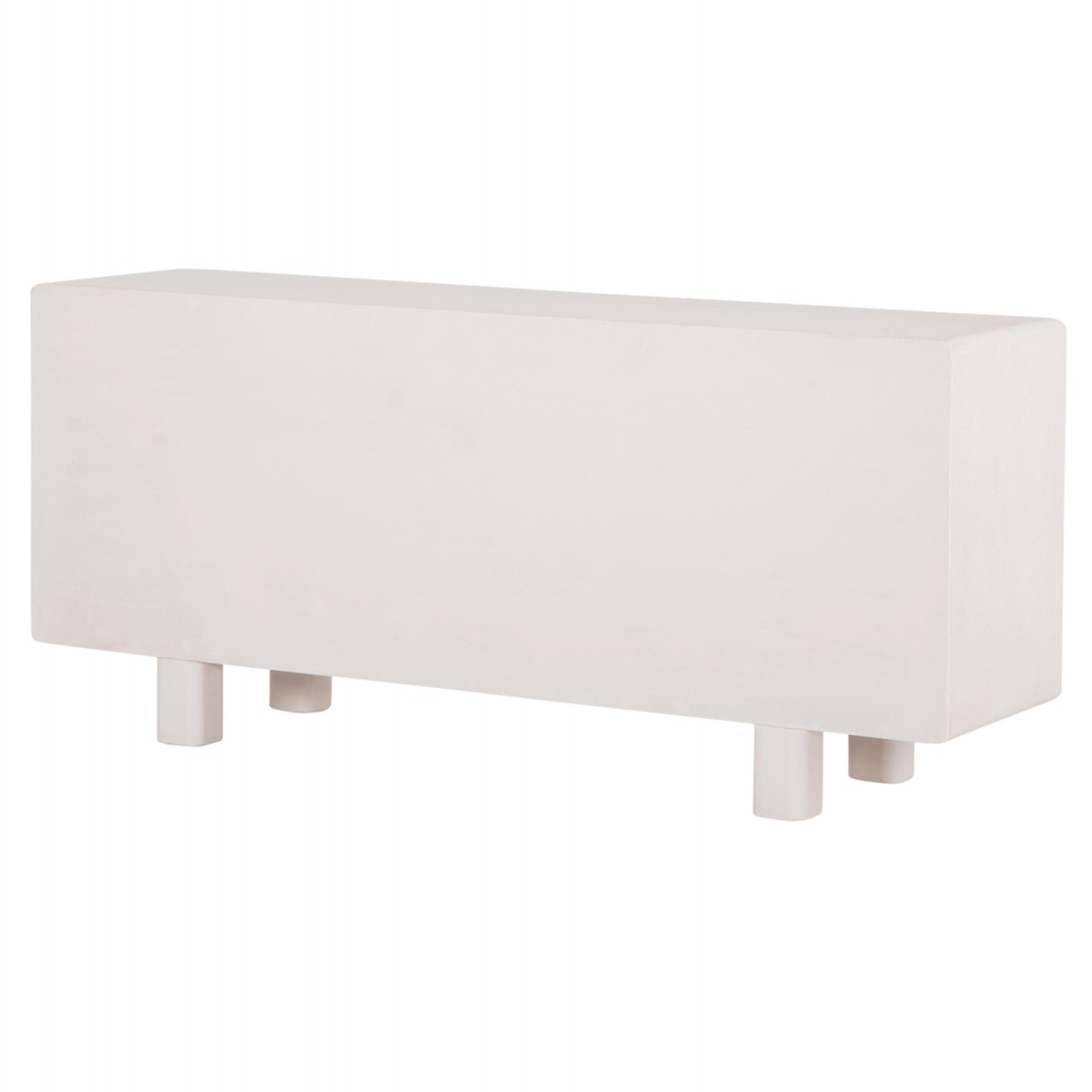 ΜΠΟΥΦΕΣ ΣΕΙΡΑ SANTORINI HM18068 MDF ΣΕ ΥΠΟΛΕΥΚΟ ΧΡΩΜΑ-3 ΠΟΡΤΕΣ 140x38x64Υεκ.