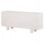 ΜΠΟΥΦΕΣ ΣΕΙΡΑ SANTORINI HM18068 MDF ΣΕ ΥΠΟΛΕΥΚΟ ΧΡΩΜΑ-3 ΠΟΡΤΕΣ 140x38x64Υεκ.