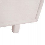 ΜΠΟΥΦΕΣ ΣΕΙΡΑ SANTORINI HM18068 MDF ΣΕ ΥΠΟΛΕΥΚΟ ΧΡΩΜΑ-3 ΠΟΡΤΕΣ 140x38x64Υεκ.