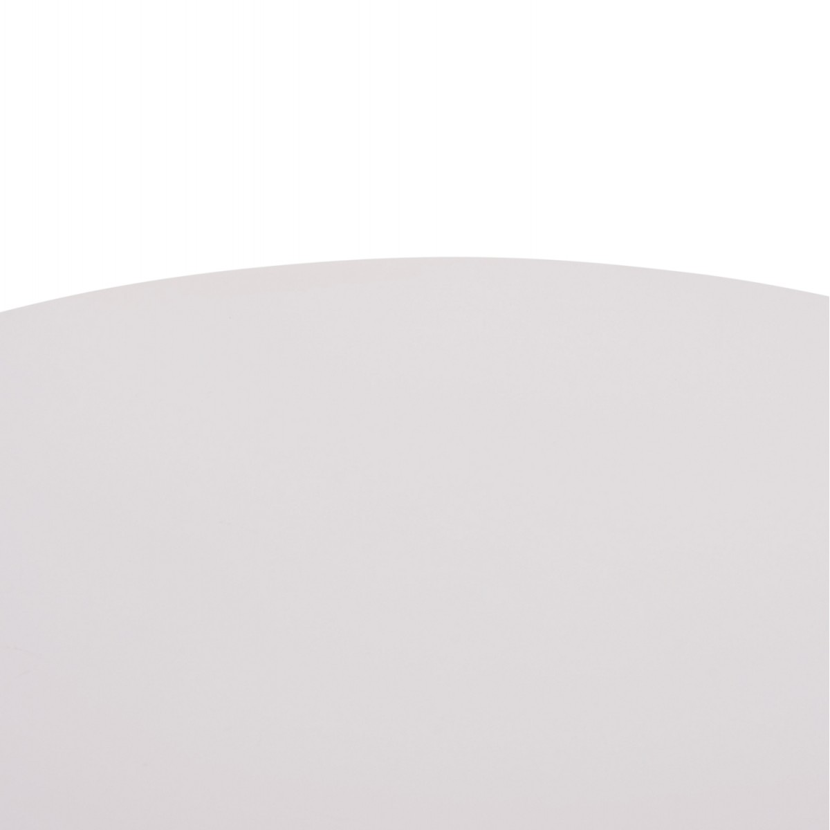 ΤΡΑΠΕΖΙ ΣΤΡΟΓΓΥΛΟ BROLIN HM18141.01 MDF TOP-ΒΑΣΗ ΜΕΤΑΛΛΙΚΗ--ΛΕΥΚΟ Φ90x73Υεκ