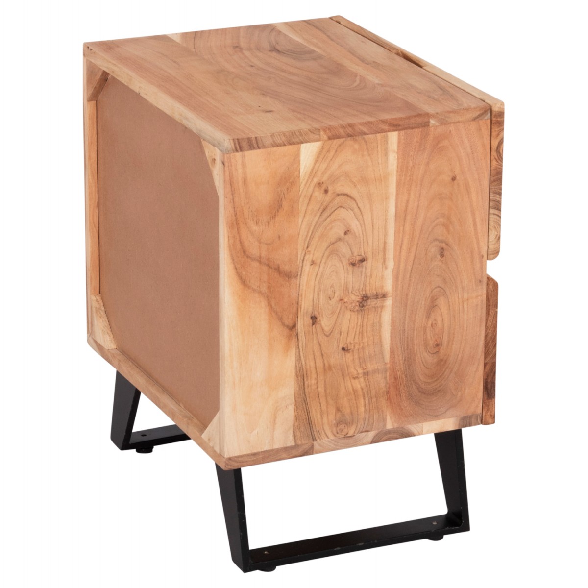 ΚΟΜΟΔΙΝΟ ALICIA HM8360.11 ΑΠΟ ΜΑΣΙΦ ΞΥΛΟ ΑΚΑΚΙΑΣ 45x35x56Yεκ.