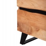 ΚΟΜΟΔΙΝΟ ALICIA HM8360.11 ΑΠΟ ΜΑΣΙΦ ΞΥΛΟ ΑΚΑΚΙΑΣ 45x35x56Yεκ.