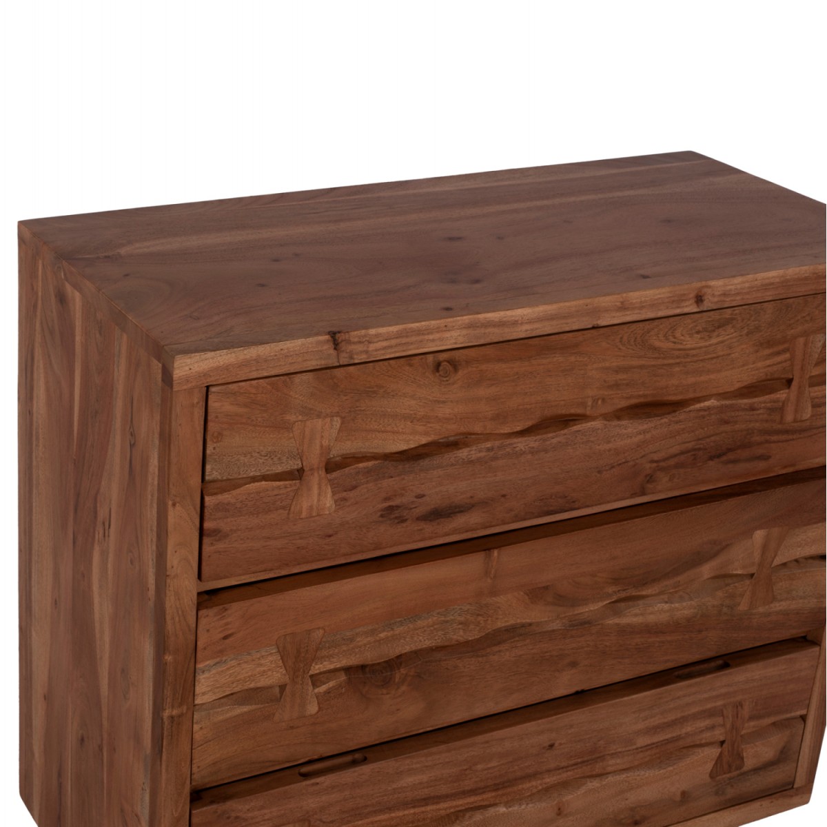 ΣΥΡΤΑΡΙΕΡΑ FANSI 3ΣΥΡΤΑΡΙΑ ΑΠΟ ΜΑΣΙΦ ΞΥΛΟ ΑΚΑΚΙΑΣ 80x35x86Υεκ. HM8474.11