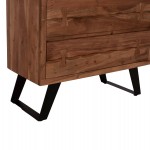 ΣΥΡΤΑΡΙΕΡΑ FANSI 3ΣΥΡΤΑΡΙΑ ΑΠΟ ΜΑΣΙΦ ΞΥΛΟ ΑΚΑΚΙΑΣ 80x35x86Υεκ. HM8474.11