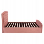 ΚΡΕΒΑΤΙ ODELIA ΒΕΛΟΥΔΟ ΣΑΠΙΟ ΜΗΛΟ ΜΕ ΑΠΟΘΗΚΕΥΤΙΚΟ ΧΩΡΟ 160x200 εκ. HM581.02