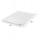 ΑΝΩΣΤΡΩΜΑ ΑΦΡΟΥ HM670.06 ΛΕΥΚΟ 160x200x5Y εκ.