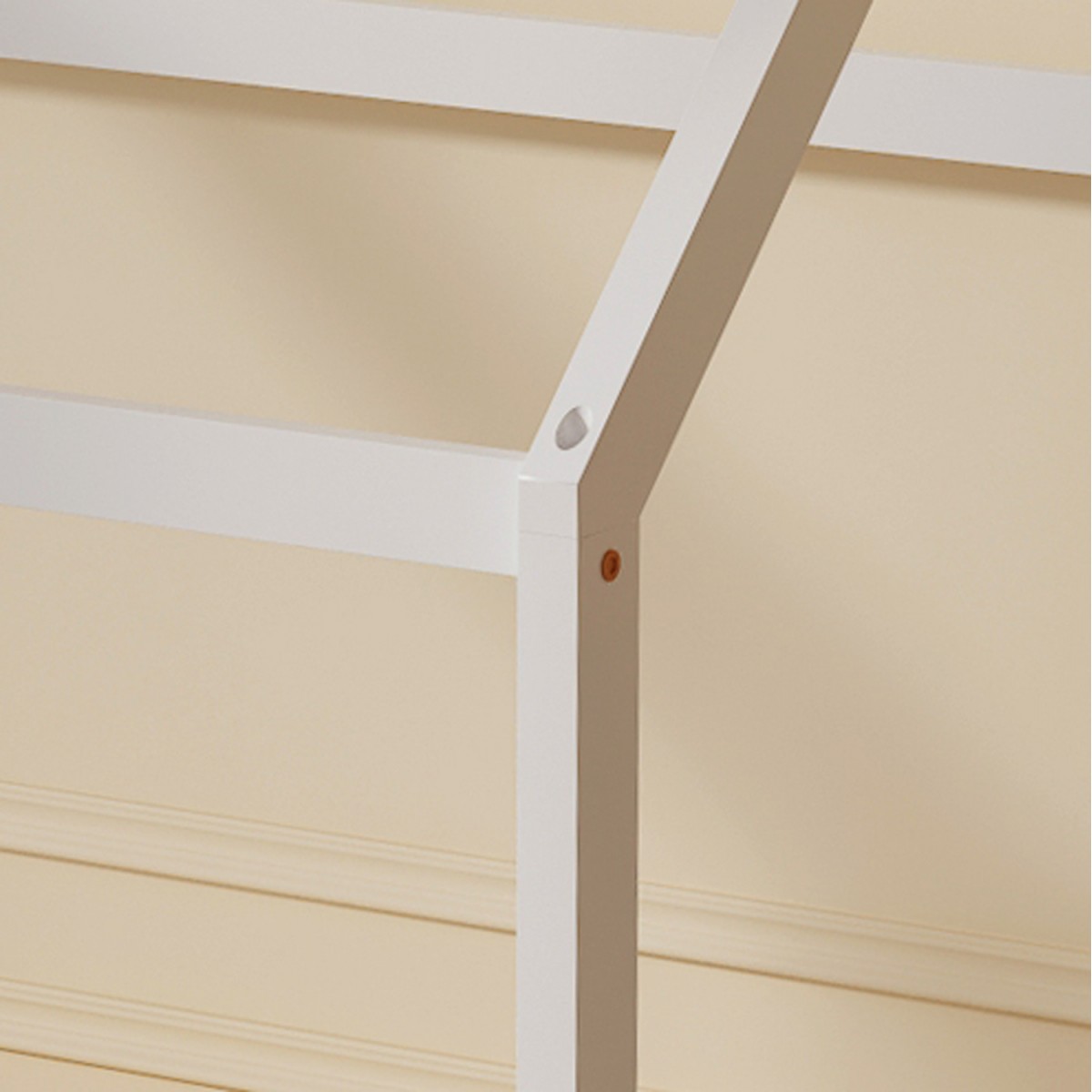 ΚΡΕΒΑΤΙ ΠΑΙΔΙΚΟ PEPE HM677.03 τ.MONTESSORI ΞΥΛΟ ΠΕΥΚΟ ΛΕΥΚΟ- 190x90εκ