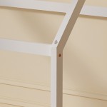 ΚΡΕΒΑΤΙ ΠΑΙΔΙΚΟ PEPE HM677.03 τ.MONTESSORI ΞΥΛΟ ΠΕΥΚΟ ΛΕΥΚΟ- 190x90εκ