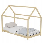 ΚΡΕΒΑΤΙ ΠΑΙΔΙΚΟ PEPE HM677.01 τ.MONTESSORI ΞΥΛΟ ΠΕΥΚΟ ΦΥΣΙΚΟ- 190x90εκ