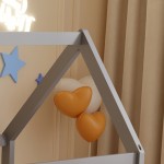 ΚΡΕΒΑΤΙ ΠΑΙΔΙΚΟ PEPE HM678.05 τ.MONTESSORI ΞΥΛΟ ΠΕΥΚΟ ΓΚΡΙ- 140x70εκ