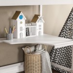 ΠΑΙΔΙΚΟ ΚΡΕΒΑΤΙ ΚΟΥΚΕΤΑ ΜΕ ΓΡΑΦΕΙΟ AKRON HM702.03 ΞΥΛΟ ΠΕΥΚΟΥ ΛΕΥΚΟ-ΣΤΡΩΜΑ 90x190εκ