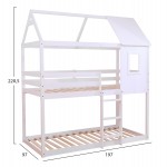 ΠΑΙΔΙΚΗ ΚΟΥΚΕΤΑ ΣΠΙΤΑΚΙ  τ.MONTESSORI HOOD HM705.03 ΞΥΛΟ ΠΕΥΚΟΥ ΣΕ ΛΕΥΚΟ-ΣΤΡΩΜΑΤΑ 190x90εκ