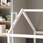 ΚΡΕΒΑΤΙ ΠΑΙΔΙΚΟ ΜΕ ΚΑΓΚΕΛΟ HOUSER HM706.03 τ.MONTESSORI ΞΥΛΟ ΠΕΥΚΟ ΛΕΥΚΟ-190x90εκ