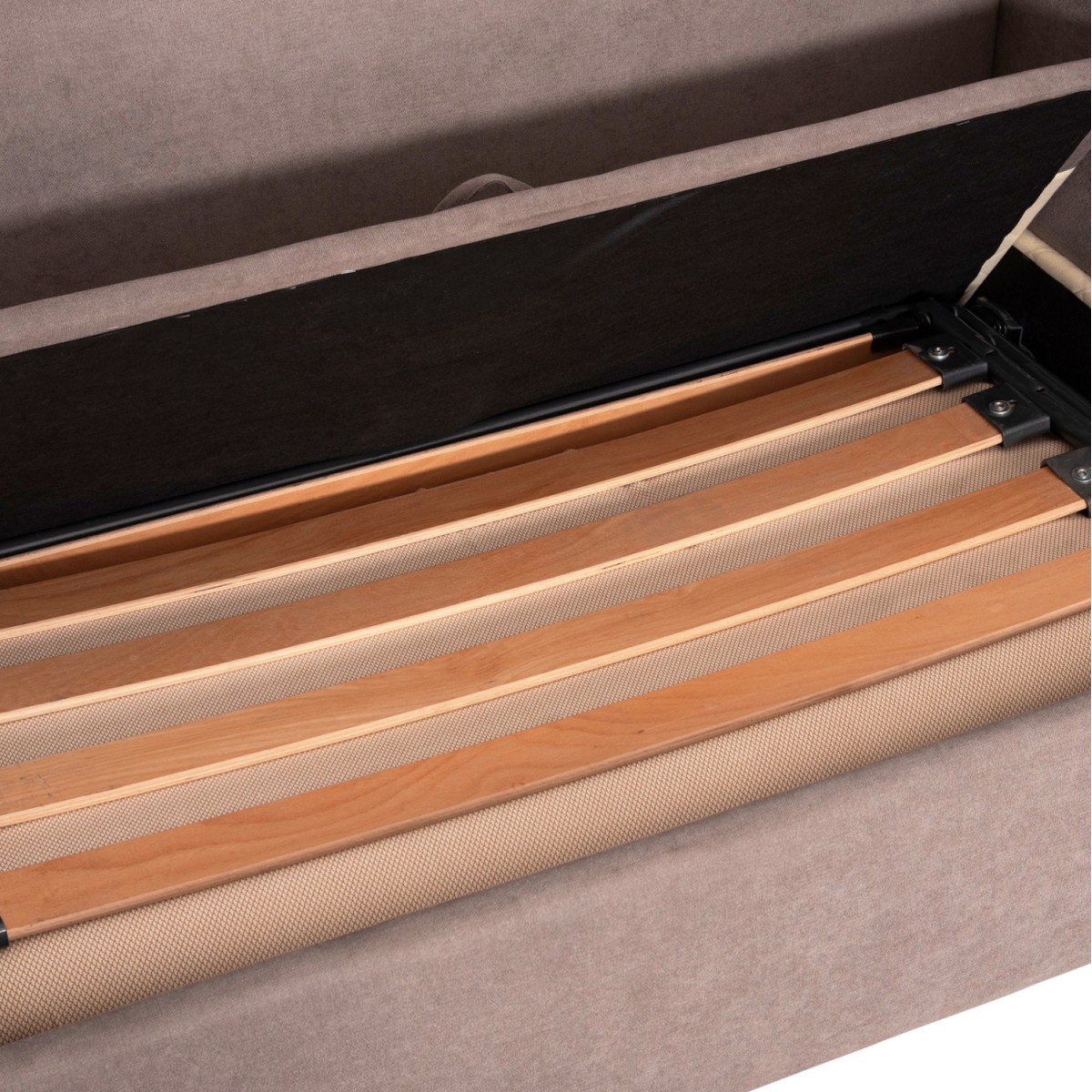 ΚΑΝΑΠΕΣ ΚΡΕΒΑΤΙ ILSA HM3284 ΜΠΕΖ ΑΛΕΚΙΑΣΤΟ ΥΦΑΣΜΑ ΑΝΑΔΙΠΛΟΥΜΕΝΟ ΜΕ ΣΤΡΩΜΑ 160x88x68Υ