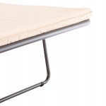 ΚΑΝΑΠΕΣ ΚΡΕΒΑΤΙ ILSA HM3284 ΜΠΕΖ ΑΛΕΚΙΑΣΤΟ ΥΦΑΣΜΑ ΑΝΑΔΙΠΛΟΥΜΕΝΟ ΜΕ ΣΤΡΩΜΑ 160x88x68Υ