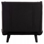 ΠΟΛΥΘΡΟΝΑ ΚΡΕΒΑΤΙ BRAXTON HM8425.03 ΜΑΥΡΟ ΥΦΑΣΜΑ 78x88x78Υεκ.