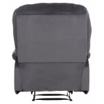 ΠΟΛΥΘΡΟΝΑ RELAX BRAYLEN HM3298.01 ΓΚΡΙ ΒΕΛΟΥΔΟ 85x90x95Υεκ.