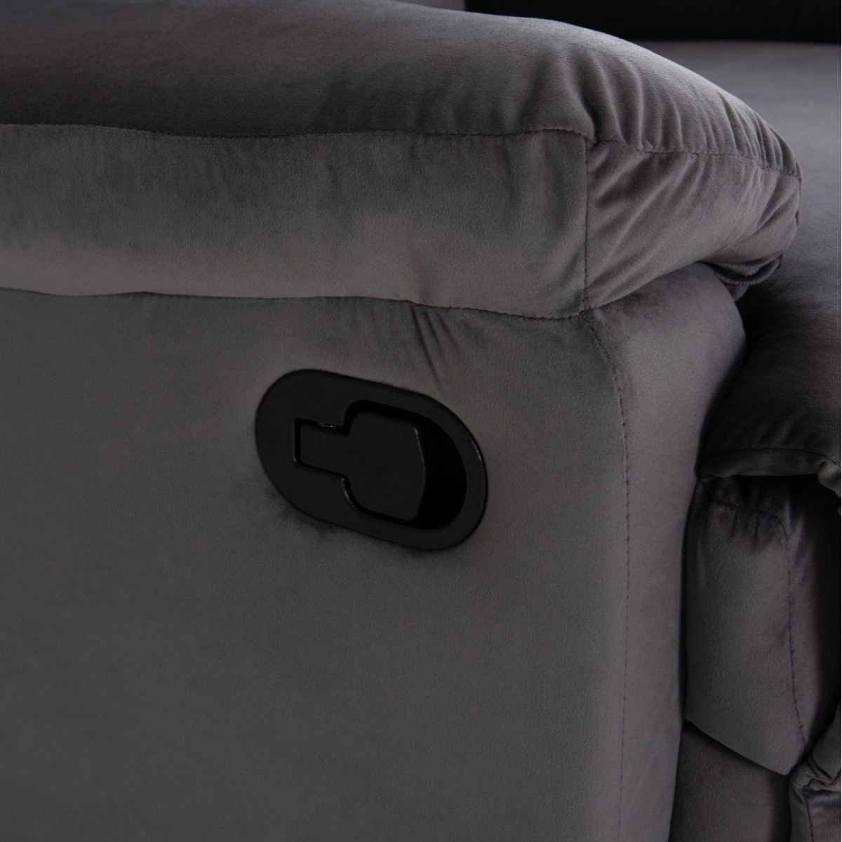 ΠΟΛΥΘΡΟΝΑ RELAX BRAYLEN HM3298.01 ΓΚΡΙ ΒΕΛΟΥΔΟ 85x90x95Υεκ.