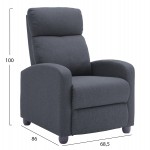 ΠΟΛΥΘΡΟΝΑ ΣΑΛΟΝΙΟΥ RELAX DROSEN HM3299.01 ΓΚΡΙ ΥΦΑΣΜΑ 68x80x93Υεκ