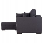 ΓΩΝΙΑΚΟΣ ΚΑΝΑΠΕΣ-ΚΡΕΒΑΤΙ ΜΕ ΑΠΟΘ.ΧΩΡΟ TRENDSTON HM3302.01L ΓΚΡΙ ΥΦΑΣΜΑ 298x177x95Υεκ