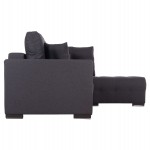 ΓΩΝΙΑΚΟΣ ΚΑΝΑΠΕΣ-ΚΡΕΒΑΤΙ ΜΕ ΑΠΟΘ.ΧΩΡΟ TRENDSTON HM3302.01R ΓΚΡΙ ΥΦΑΣΜΑ 298x177x95Υεκ