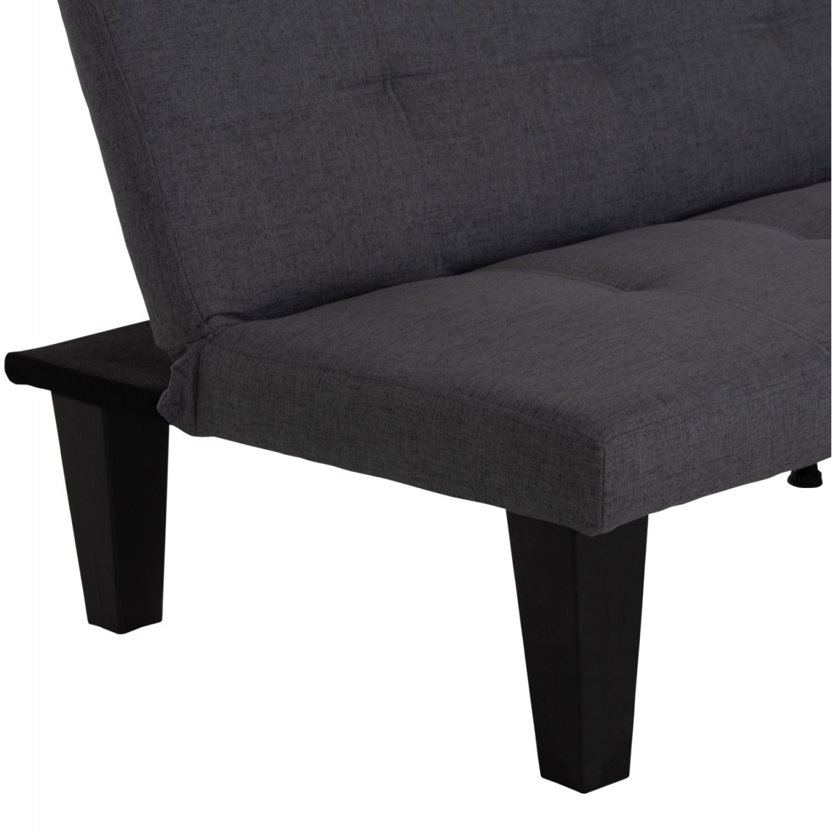 ΚΑΝΑΠΕΣ ΚΡΕΒΑΤΙ 3-ΘΕΣΙΟΣ KORO HM3304.01 ΓΚΡΙ PU ΔΕΡΜΑ 165x75x64Υεκ