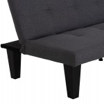 ΚΑΝΑΠΕΣ ΚΡΕΒΑΤΙ 3-ΘΕΣΙΟΣ KORO HM3304.01 ΓΚΡΙ PU ΔΕΡΜΑ 165x75x64Υεκ