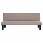 ΚΑΝΑΠΕΣ ΚΡΕΒΑΤΙ 3-ΘΕΣΙΟΣ KORO HM3304.04 ΜΠΕΖ PU ΔΕΡΜΑ 165x75x64Υεκ