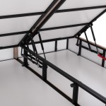 ΚΡΕΒΑΤΙ MILO ΔΙΠΛΟ ΜΕ ΑΠΟΘΗΚΕΥΤΙΚΟ ΧΩΡΟ HM622.32 ΜΠΕΖ ΥΦΑΣΜΑ-- ΓΙΑ ΣΤΡΩΜΑ 160x200εκ