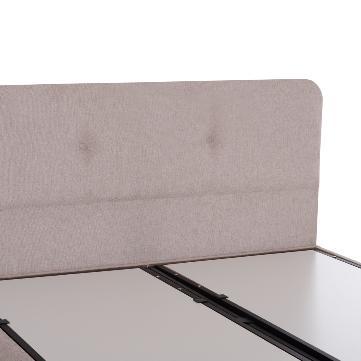 ΚΡΕΒΑΤΙ ΜΕ ΑΠΟΘ.ΧΩΡΟ DOLORES HM631.32 ΜΠΕΖ ΥΦΑΣΜΑ- ΓΙΑ ΣΤΡΩΜΑ 160x200εκ