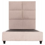 ΚΡΕΒΑΤΙ ΜΟΝΟ MILO HM652.32 ΜΠΕΖ TEDDY ΥΦΑΣΜΑ ΓΙΑ ΣΤΡΩΜΑ 90x200εκ