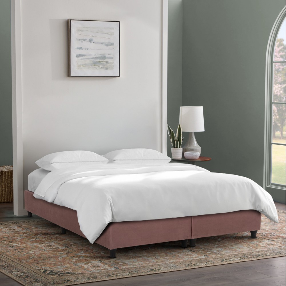 ΥΠΟΣΤΡΩΜΑ SIGGY HM635.141 ΧΩΡΙΣ ΑΠΟΘ.ΧΩΡΟ-ΣΑΠΙΟ ΜΗΛΟ ΒΕΛΟΥΔΟ-ΣΤΡΩΜΑ 140Χ190εκ