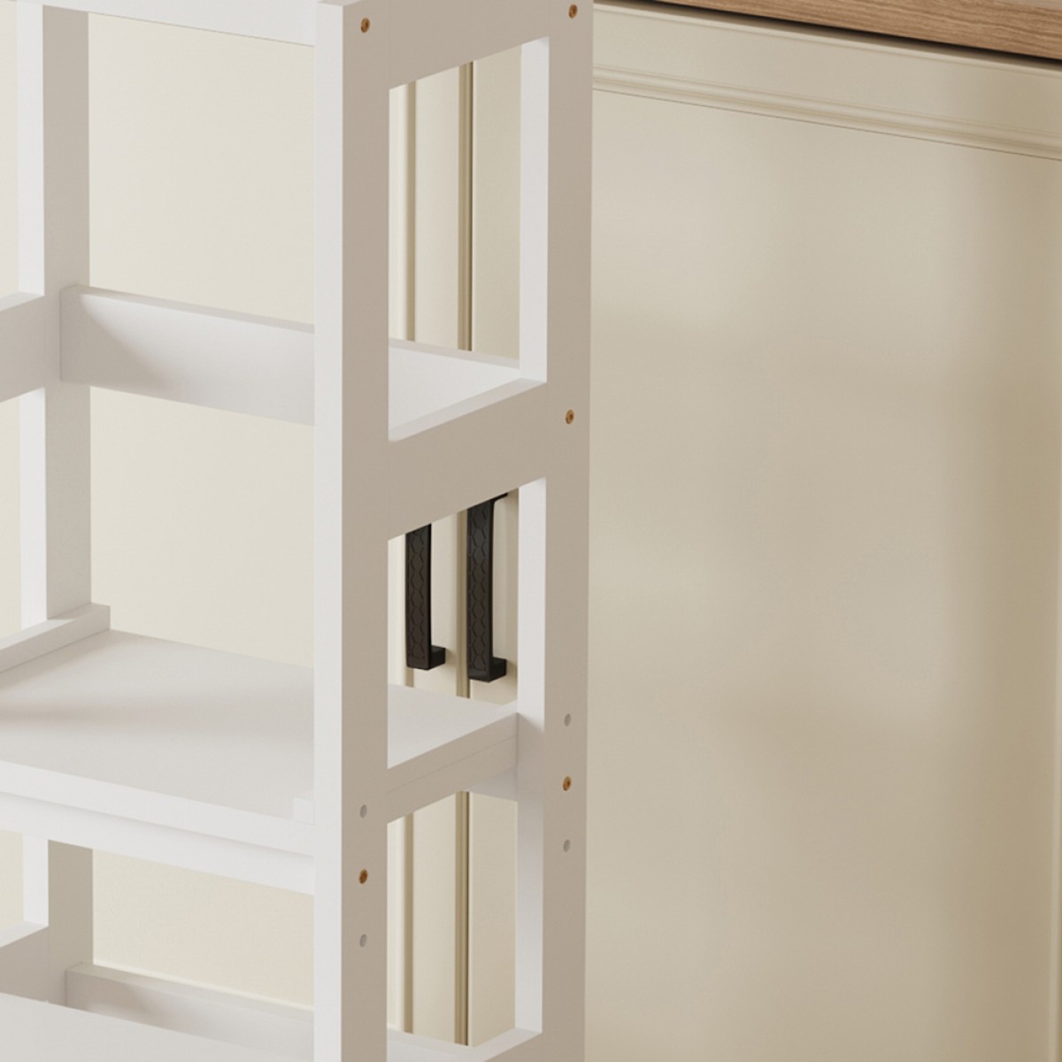 ΠΥΡΓΟΣ ΕΚΜΑΘΗΣΗΣ τ.MONTESSORI PEPE HM9291.03 ΞΥΛΟ ΠΕΥΚΟΥ ΛΕΥΚΟ 55x53x90Υεκ