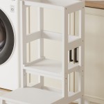 ΠΥΡΓΟΣ ΕΚΜΑΘΗΣΗΣ τ.MONTESSORI PEPE HM9291.03 ΞΥΛΟ ΠΕΥΚΟΥ ΛΕΥΚΟ 55x53x90Υεκ