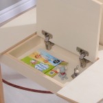 ΤΡΑΠΕΖΑΚΙ ΠΑΙΔΙΚΟ ΜΕ ΑΠΟΘ.ΧΩΡΟΥΣ RICKI HM18339.01 MDF & ΣΥΜΗΔΑ ΣΕ ΦΥΣΙΚΟ 65x65x47Υεκ