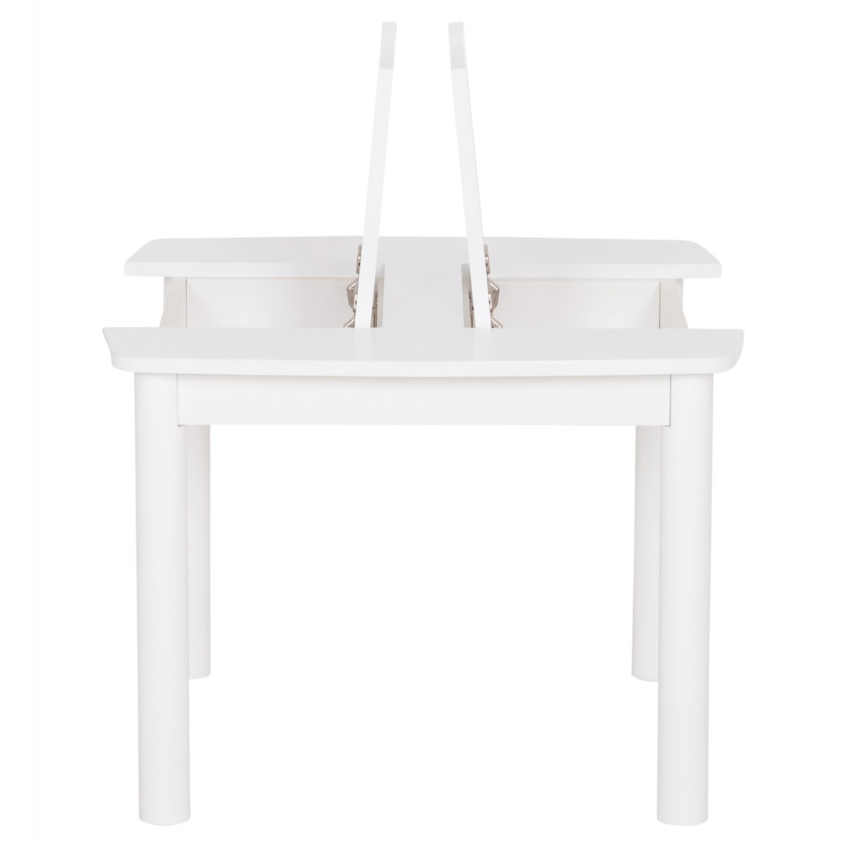 ΤΡΑΠΕΖΑΚΙ ΠΑΙΔΙΚΟ ΜΕ ΑΠΟΘ.ΧΩΡΟΥΣ RICKI HM18339.03 MDF & ΣΥΜΗΔΑ ΣΕ ΛΕΥΚΟ 65x65x47Υεκ