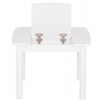 ΤΡΑΠΕΖΑΚΙ ΠΑΙΔΙΚΟ ΜΕ ΑΠΟΘ.ΧΩΡΟΥΣ RICKI HM18339.03 MDF & ΣΥΜΗΔΑ ΣΕ ΛΕΥΚΟ 65x65x47Υεκ