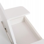 ΤΡΑΠΕΖΑΚΙ ΠΑΙΔΙΚΟ ΜΕ ΑΠΟΘ.ΧΩΡΟΥΣ RICKI HM18339.03 MDF & ΣΥΜΗΔΑ ΣΕ ΛΕΥΚΟ 65x65x47Υεκ