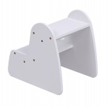 ΠΑΙΔΙΚΗ ΣΚΑΛΑ/ΣΚΑΜΠΟ RICKI HM18340.03 MDF & ΚΟΝΤΡΑΠΛΑΚΕ ΛΕΥΚΟ 33x43.5x40.5Υεκ