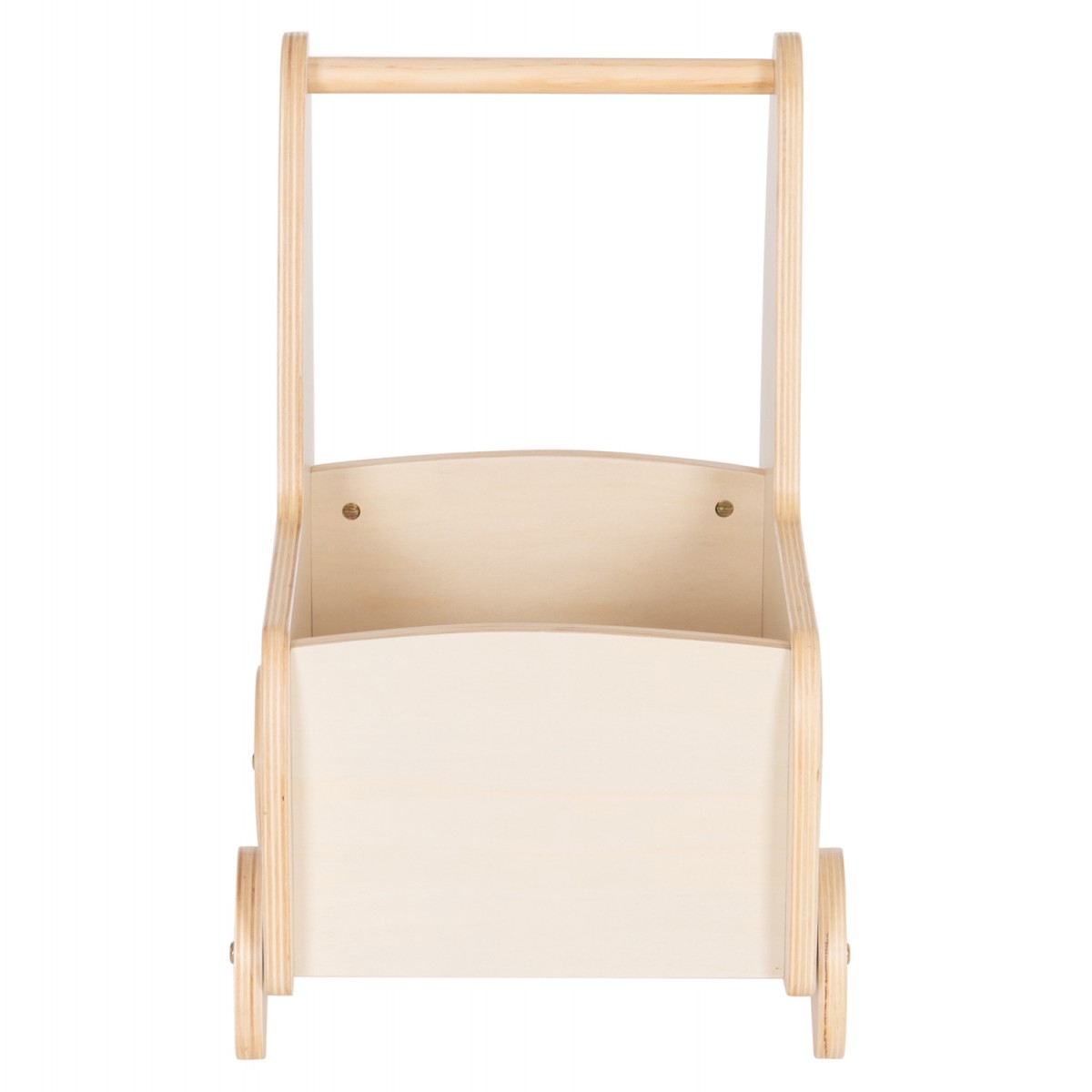 ΠΑΙΔΙΚΟ ΤΡΟΛΕΥ/ΚΑΡΟΤΣΑΚΙ RICKI HM18341.01 MDF & ΚΟΝΤΡΑΠΛΑΚΕ ΦΥΣΙΚΟ 33x45x50Υεκ