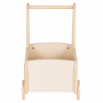 ΠΑΙΔΙΚΟ ΤΡΟΛΕΥ/ΚΑΡΟΤΣΑΚΙ RICKI HM18341.01 MDF & ΚΟΝΤΡΑΠΛΑΚΕ ΦΥΣΙΚΟ 33x45x50Υεκ