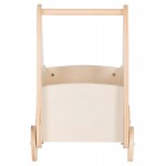 ΠΑΙΔΙΚΟ ΤΡΟΛΕΥ/ΚΑΡΟΤΣΑΚΙ RICKI HM18341.01 MDF & ΚΟΝΤΡΑΠΛΑΚΕ ΦΥΣΙΚΟ 33x45x50Υεκ