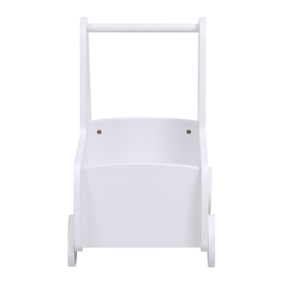 ΠΑΙΔΙΚΟ ΤΡΟΛΕΥ/ΚΑΡΟΤΣΑΚΙ RICKI HM18341.03 MDF & ΚΟΝΤΡΑΠΛΑΚΕ ΛΕΥΚΟ 33x45x50Υεκ