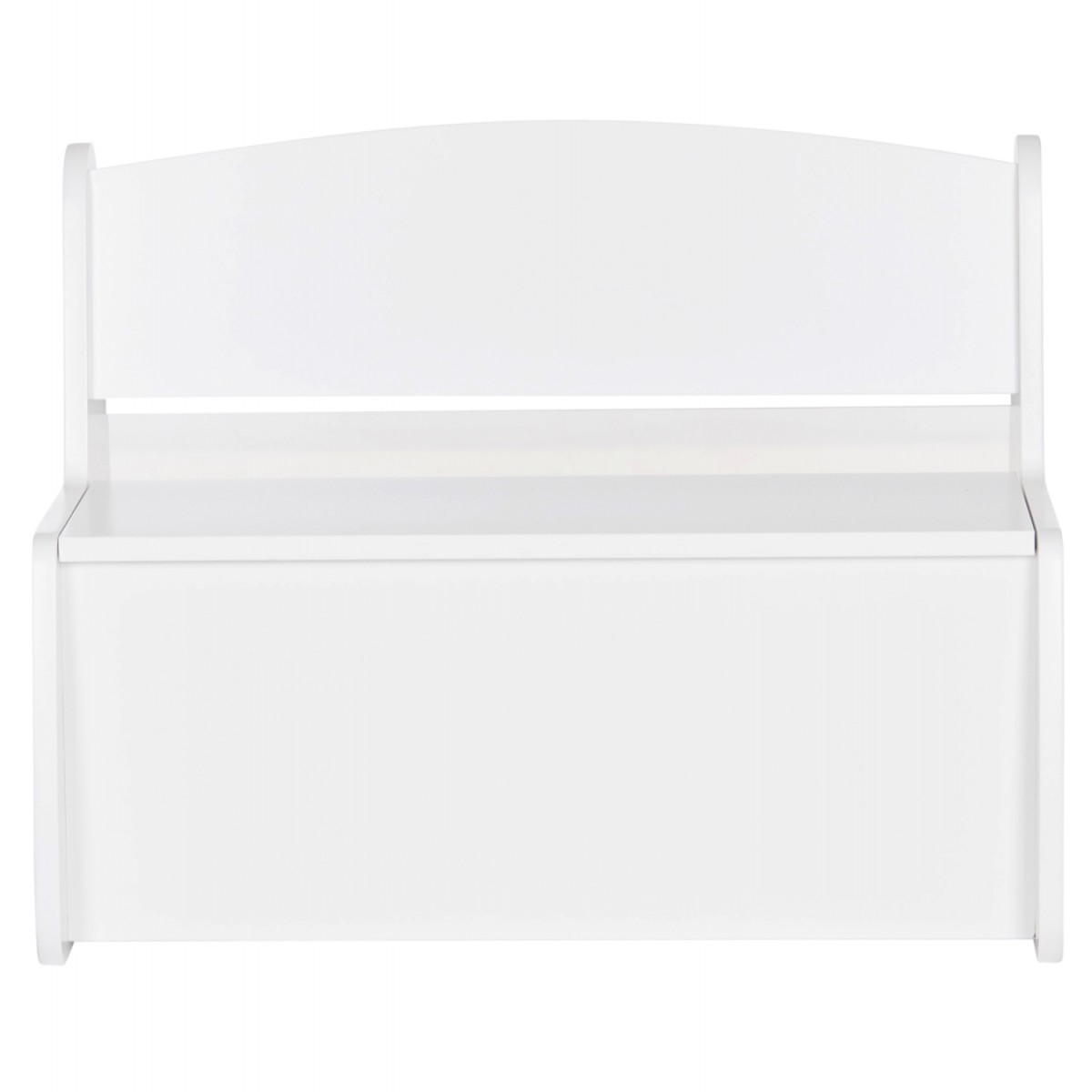 ΠΑΓΚΑΚΙ ΠΑΙΔΙΚΟ ΜΕ ΑΠΟΘ.ΧΩΡΟ RICKI HM18342.03 MDF & ΚΟΝΤΡΑΠΛΑΚΕ ΛΕΥΚΟ 63x43x47Υεκ