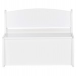 ΠΑΓΚΑΚΙ ΠΑΙΔΙΚΟ ΜΕ ΑΠΟΘ.ΧΩΡΟ RICKI HM18342.03 MDF & ΚΟΝΤΡΑΠΛΑΚΕ ΛΕΥΚΟ 63x43x47Υεκ