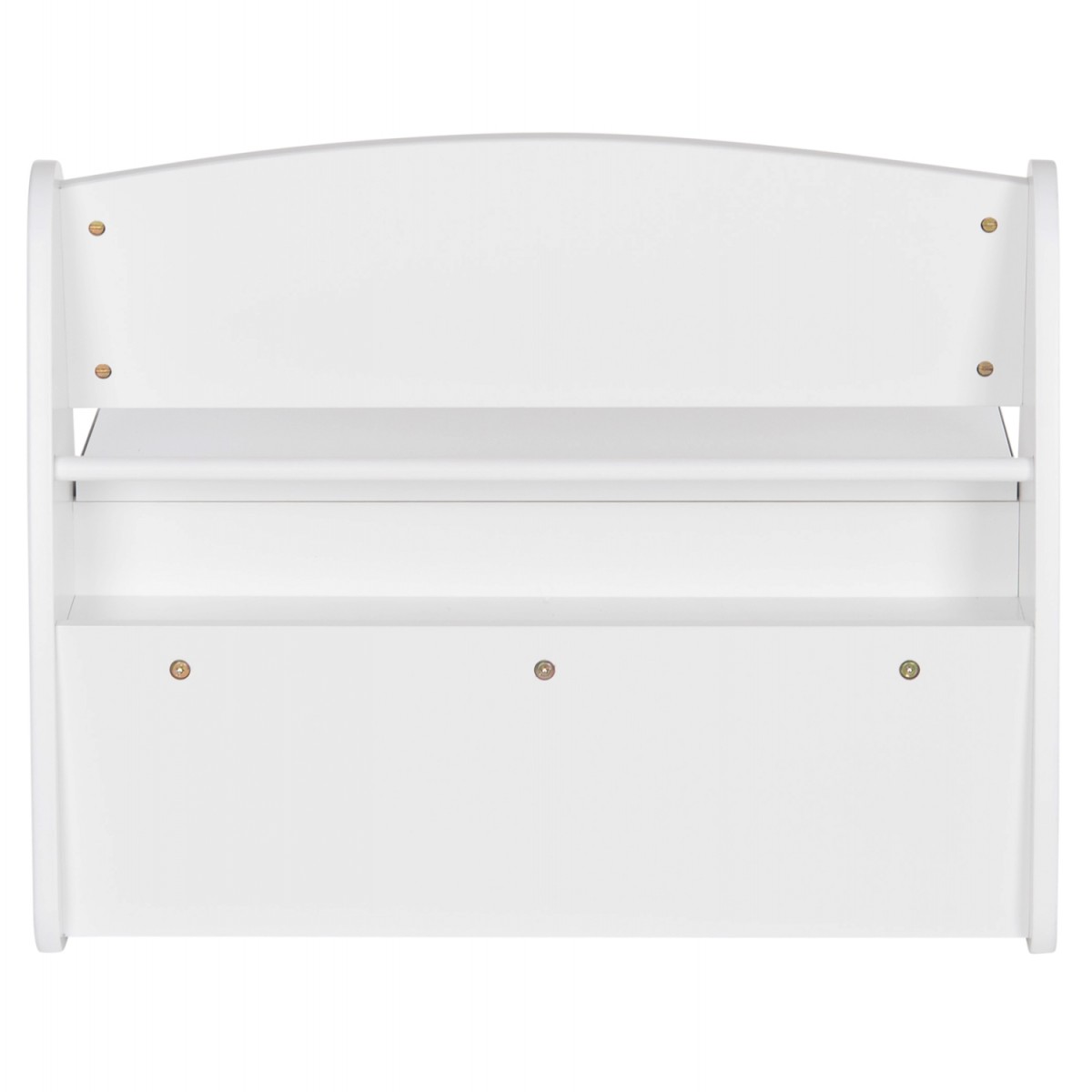 ΠΑΓΚΑΚΙ ΠΑΙΔΙΚΟ ΜΕ ΑΠΟΘ.ΧΩΡΟ RICKI HM18342.03 MDF & ΚΟΝΤΡΑΠΛΑΚΕ ΛΕΥΚΟ 63x43x47Υεκ