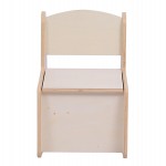 ΠΑΙΔΙΚΟ ΚΑΡΕΚΛΑΚΙ ΜΕ ΑΠΟΘ.ΧΩΡΟ RICKI HM18343.01 ΚΟΝΤΡΑΠΛΑΚΕ/MDF ΦΥΣΙΚΟ 33x43x47Υεκ