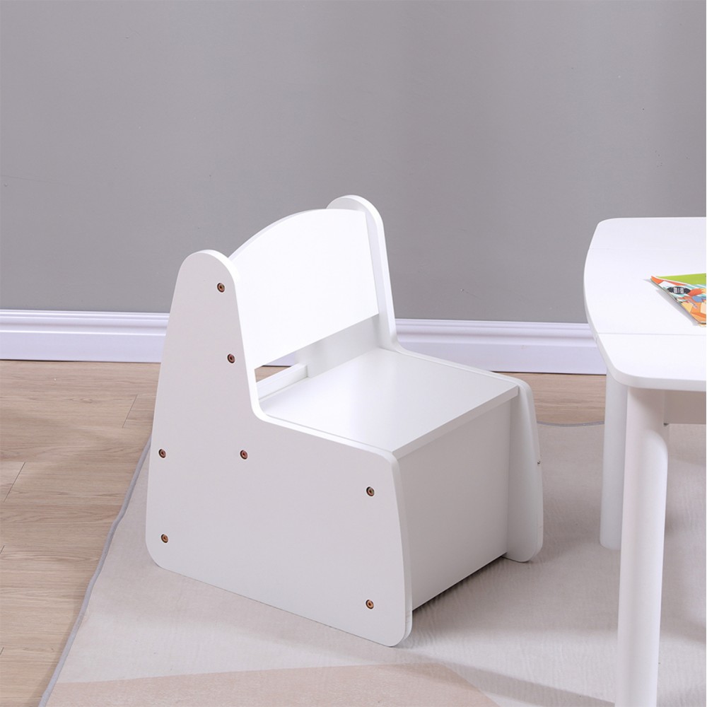 ΠΑΙΔΙΚΟ ΚΑΡΕΚΛΑΚΙ ΜΕ ΑΠΟΘ.ΧΩΡΟ RICKI HM18343.03 ΚΟΝΤΡΑΠΛΑΚΕ/MDF ΛΕΥΚΟ 33x43x47Υεκ